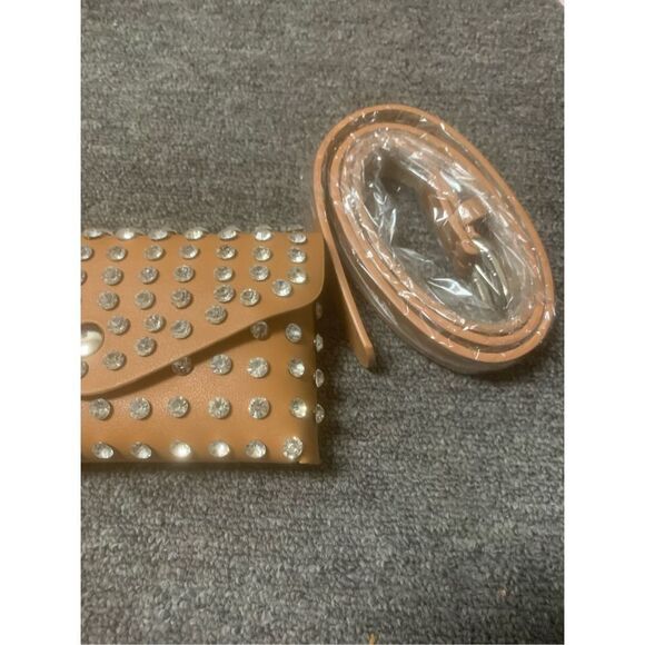 Tan Bling Belt Bag - Picture 4 of 7